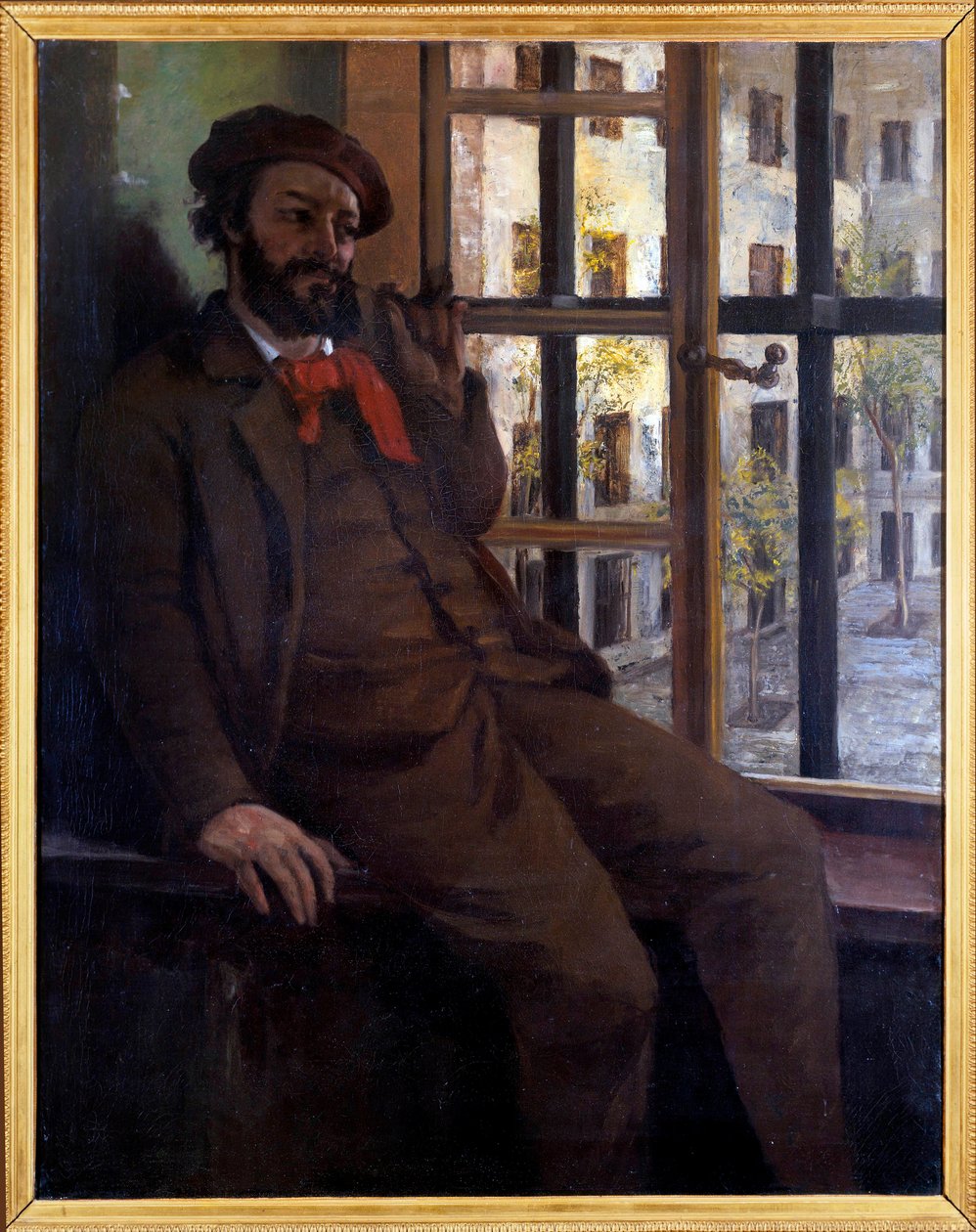 Önarckép Szent Pelagairól (Olaj a Channusról alkotó: Gustave Courbet