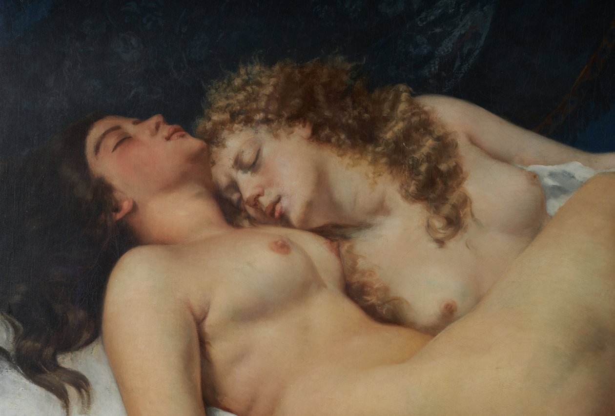 Alvás alkotó: Gustave Courbet
