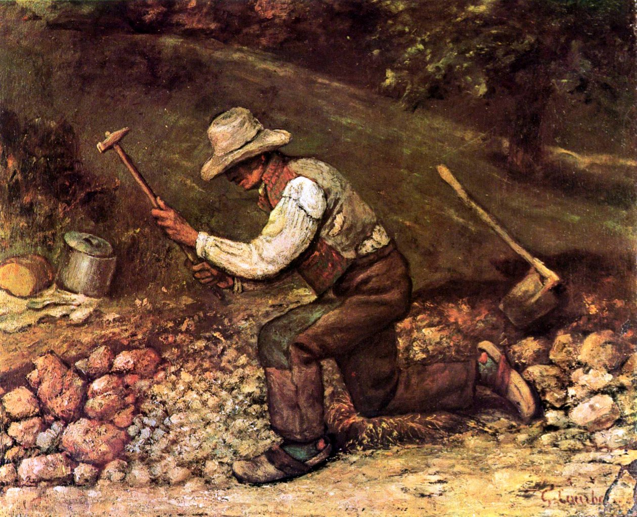 Steinhauer alkotó: Gustave Courbet