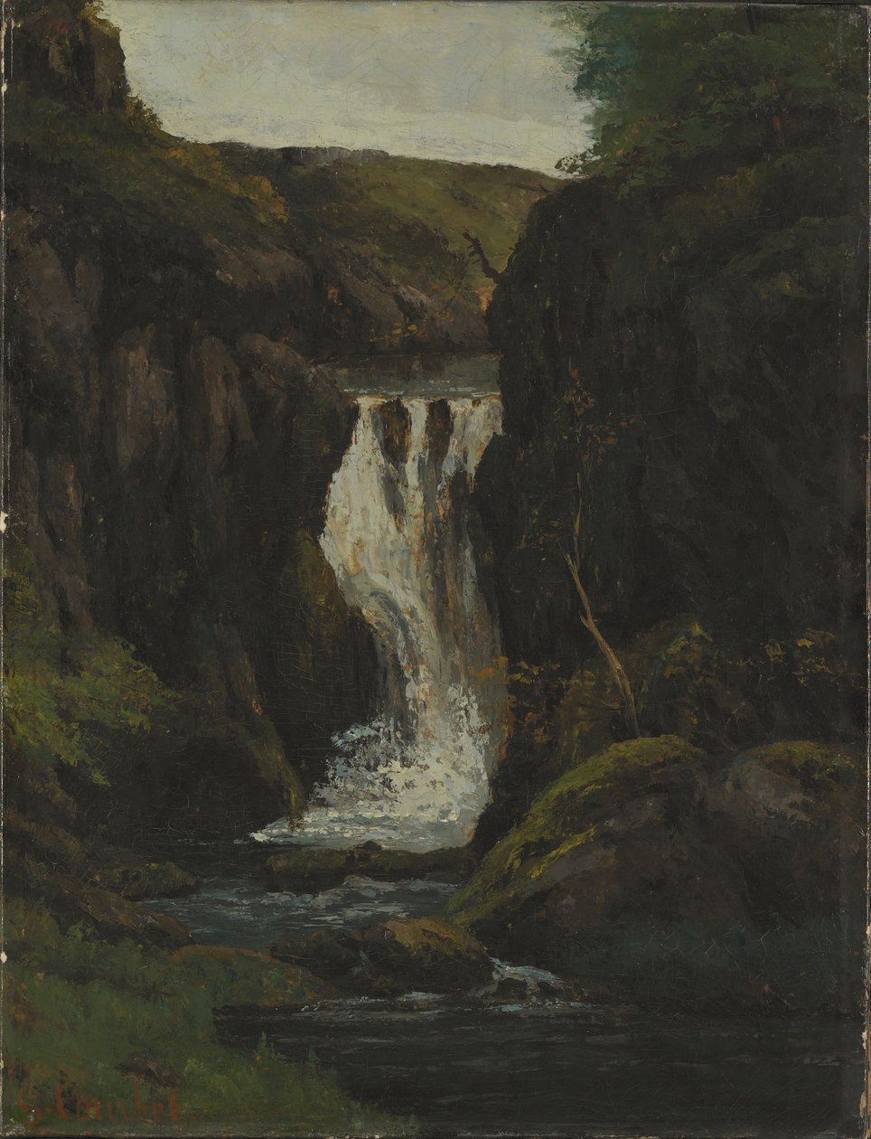 A vízesés alkotó: Gustave Courbet