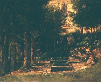 A szökőkút alkotó: Gustave Courbet