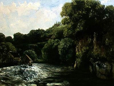 Zár a Loue-n alkotó: Gustave Courbet