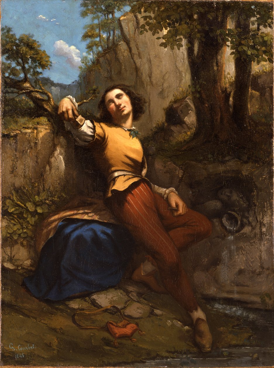 A szobrász, 1845 alkotó: Gustave Courbet