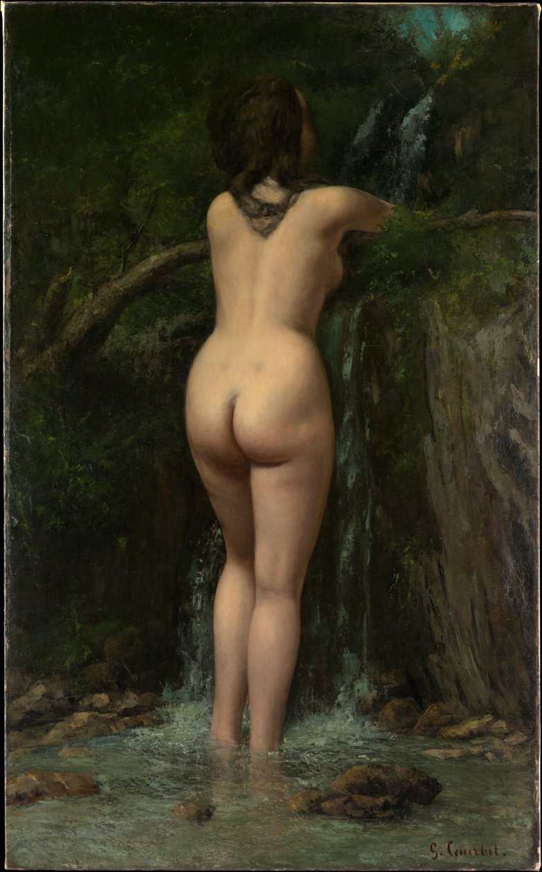 A forrás alkotó: Gustave Courbet