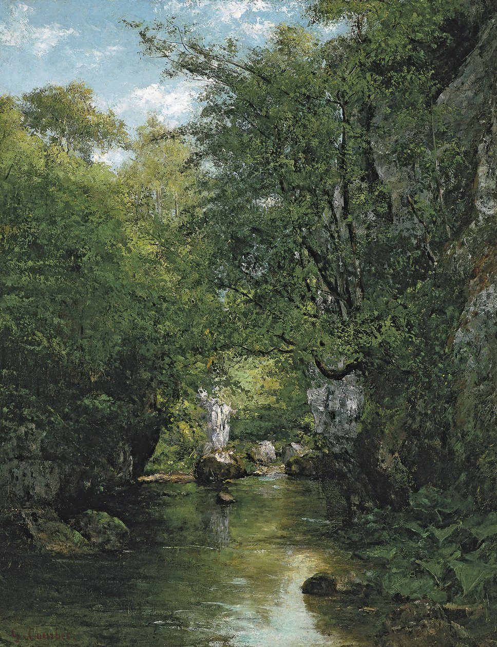 A patak alkotó: Gustave Courbet