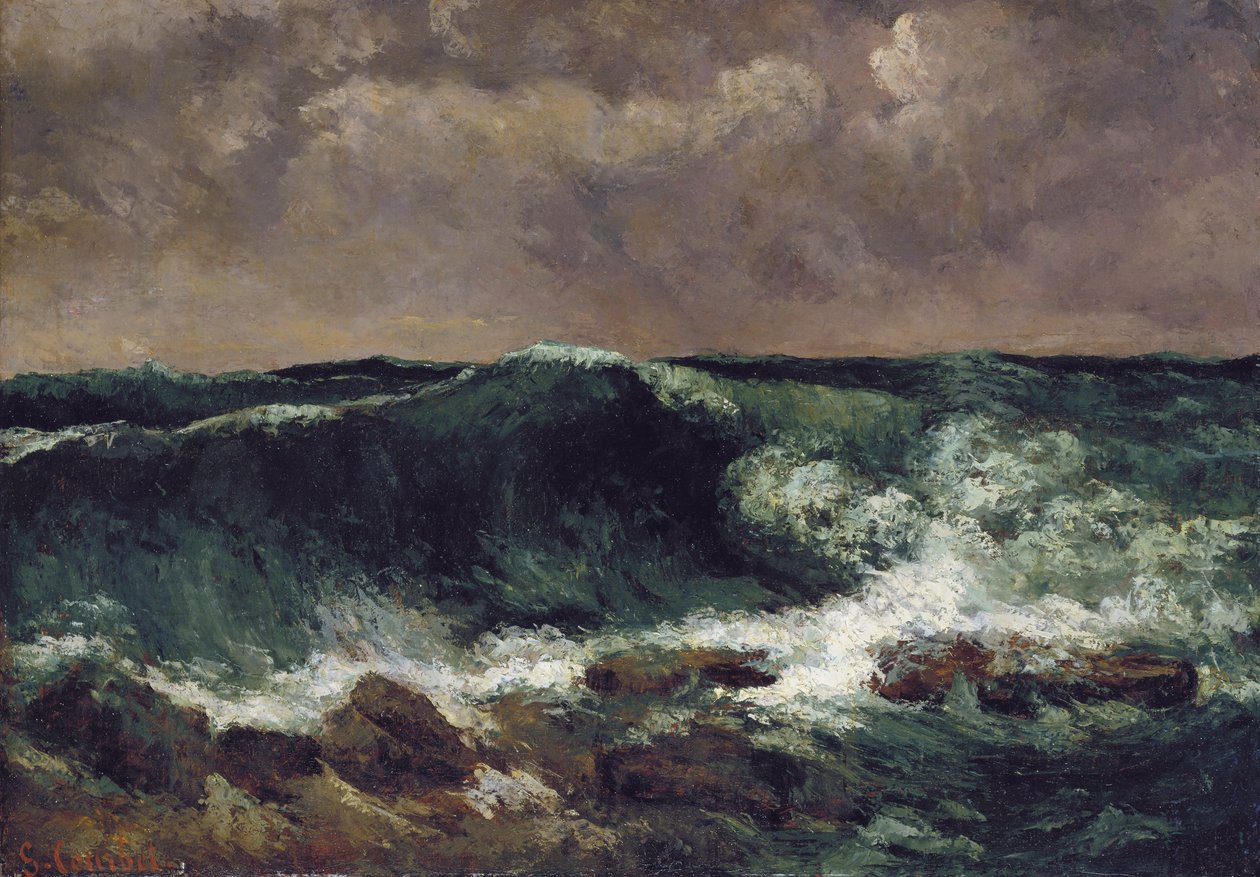 A hullám alkotó: Gustave Courbet