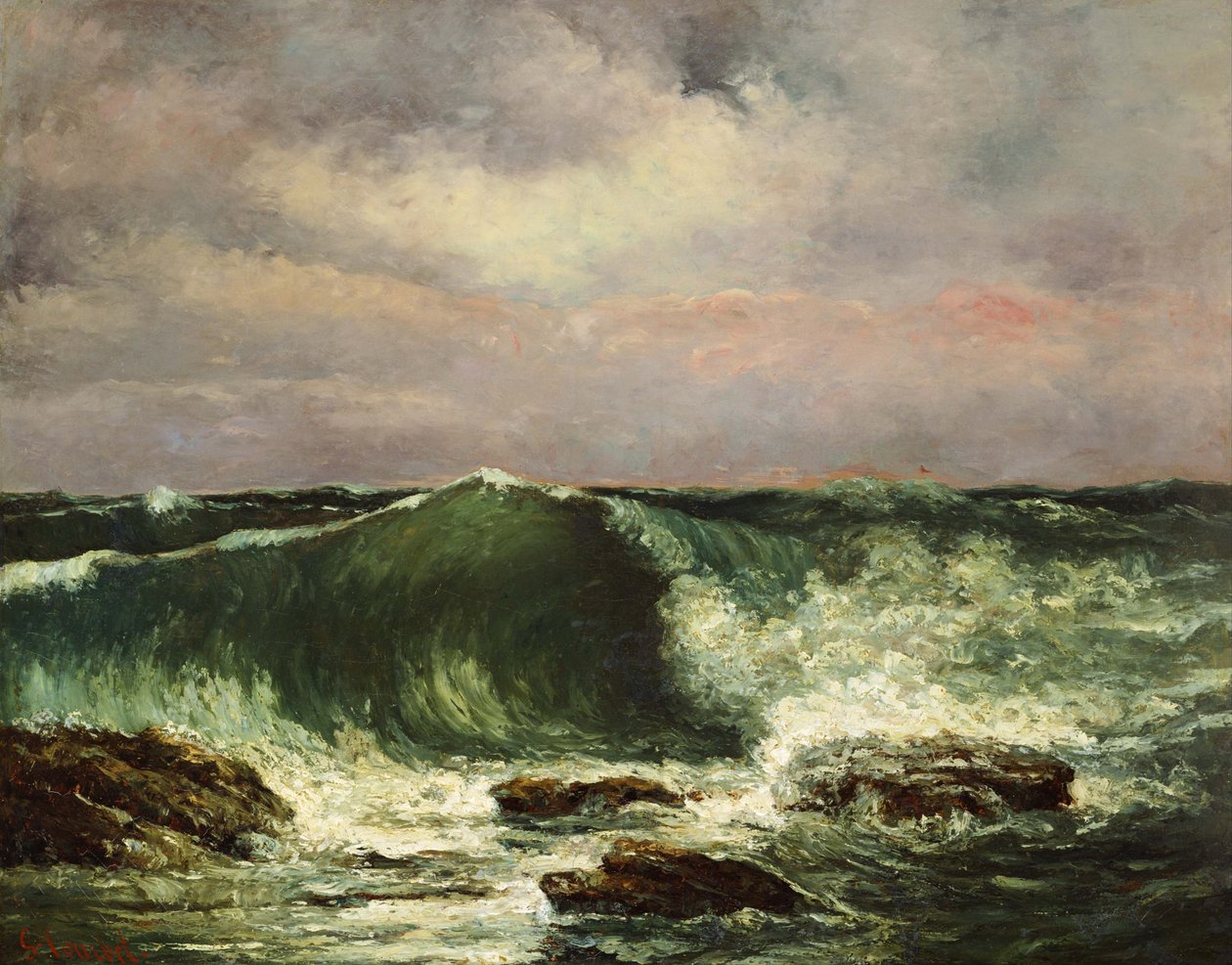 A hullám alkotó: Gustave Courbet