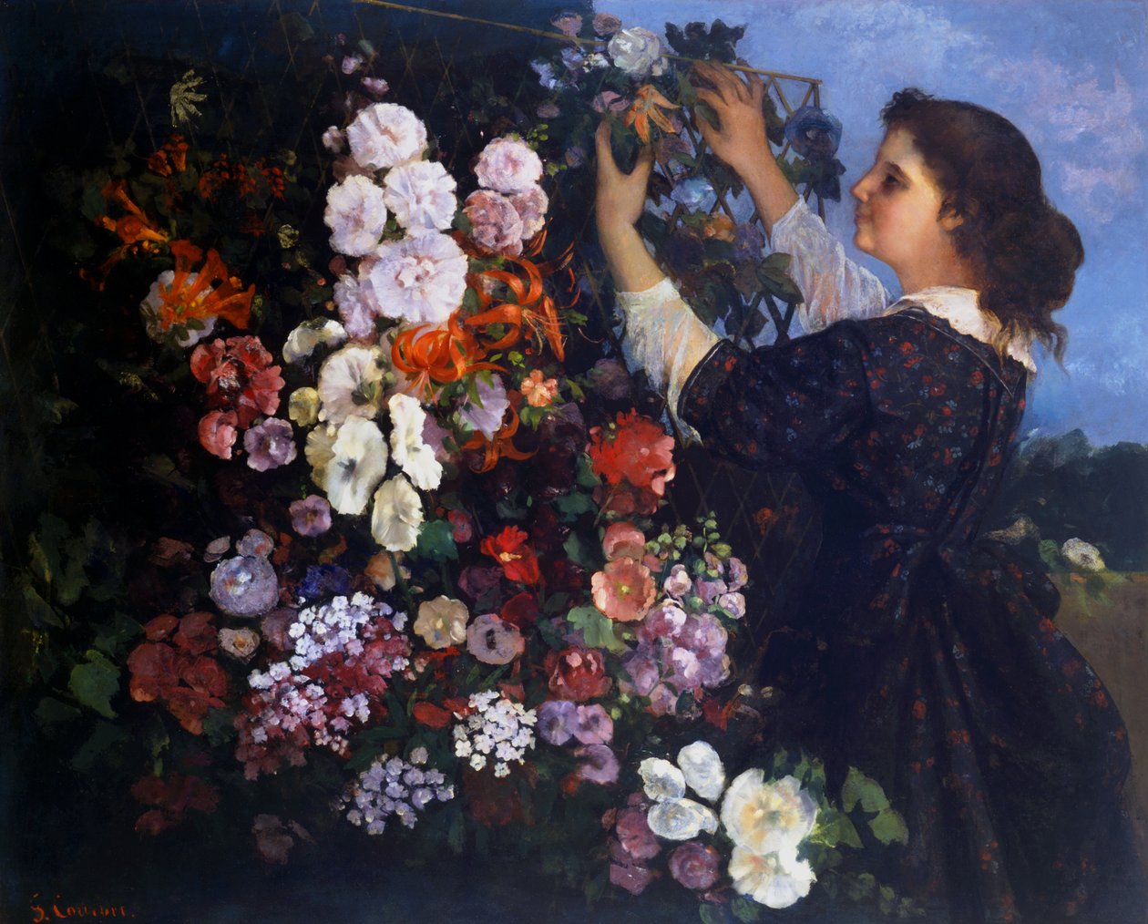 Rácsos alkotó: Gustave Courbet