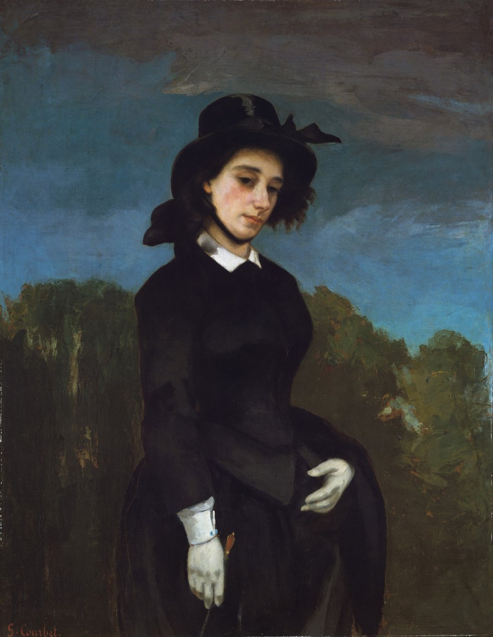 Woman in a Riding Habit (LAmazone), 1856 alkotó: Gustave Courbet