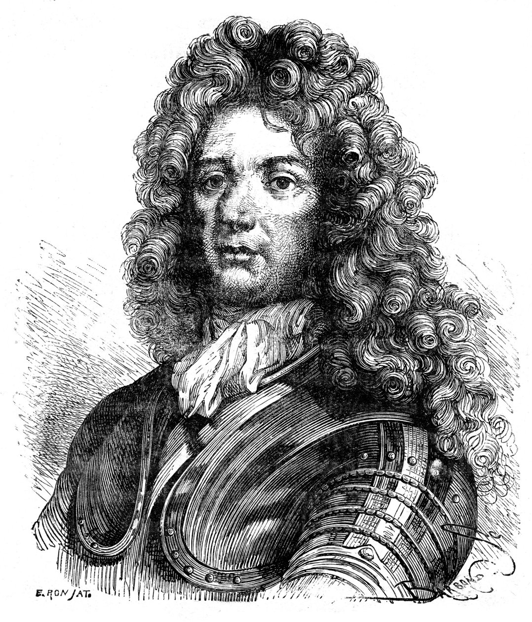Sebastien le Prestre de Vauban francia hadmérnök, 1898 alkotó: Gustave Demoulin