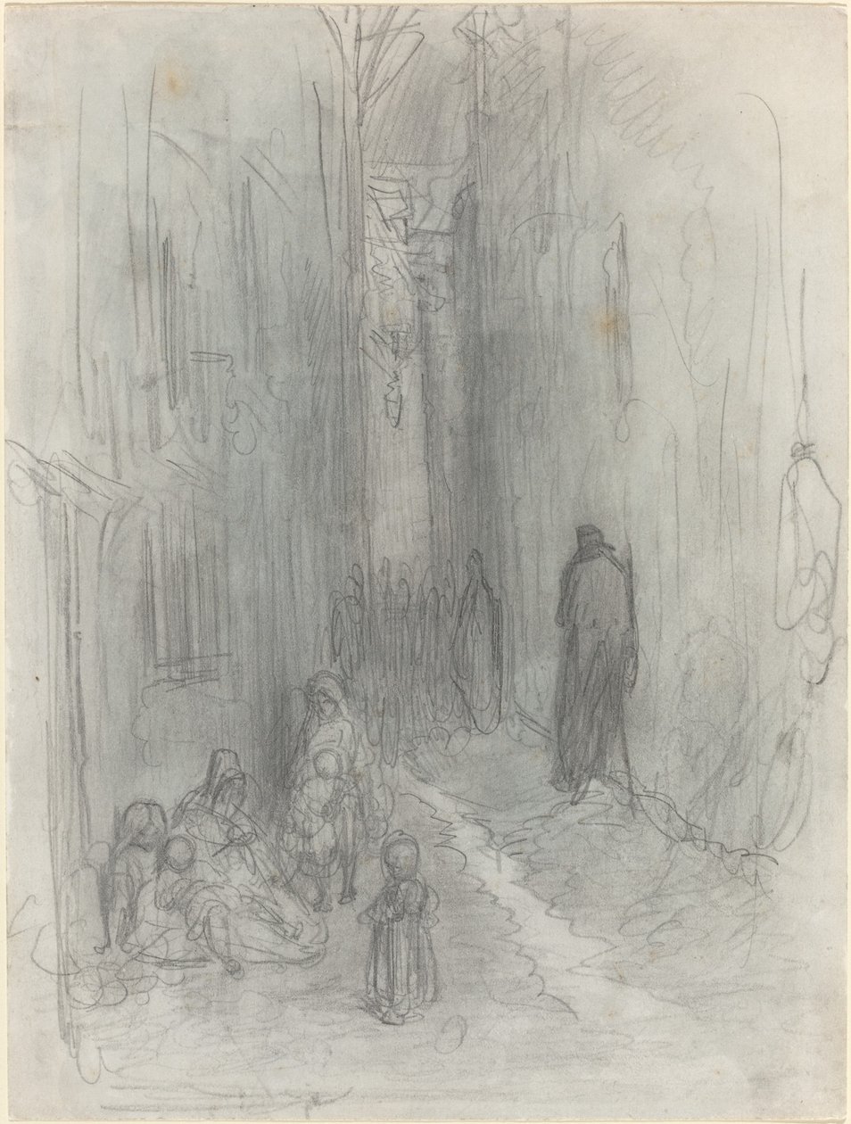 A Backstreet Londonban alkotó: Gustave Dore