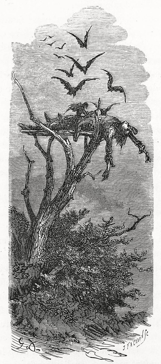 Kelta égbolt temetése, 1866 alkotó: Gustave Dore