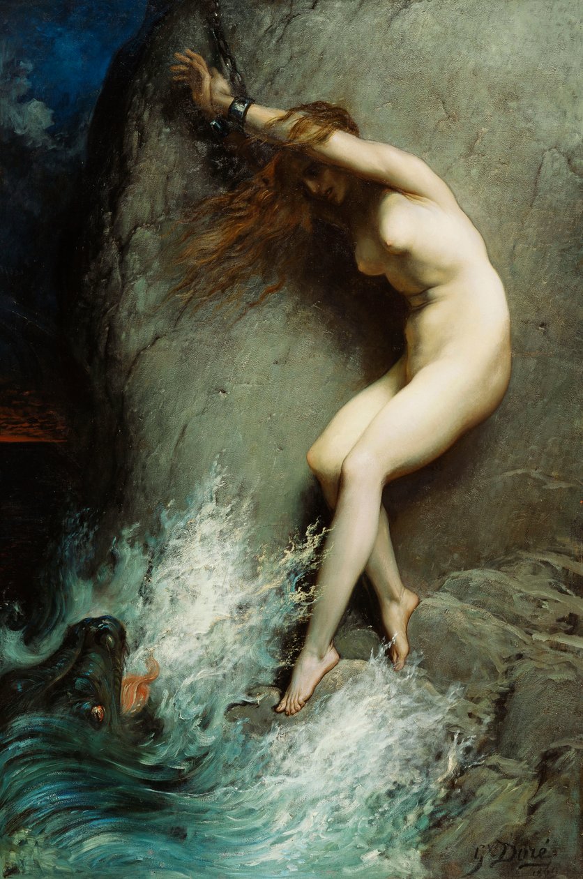 Androméda, 1869 alkotó: Gustave Dore