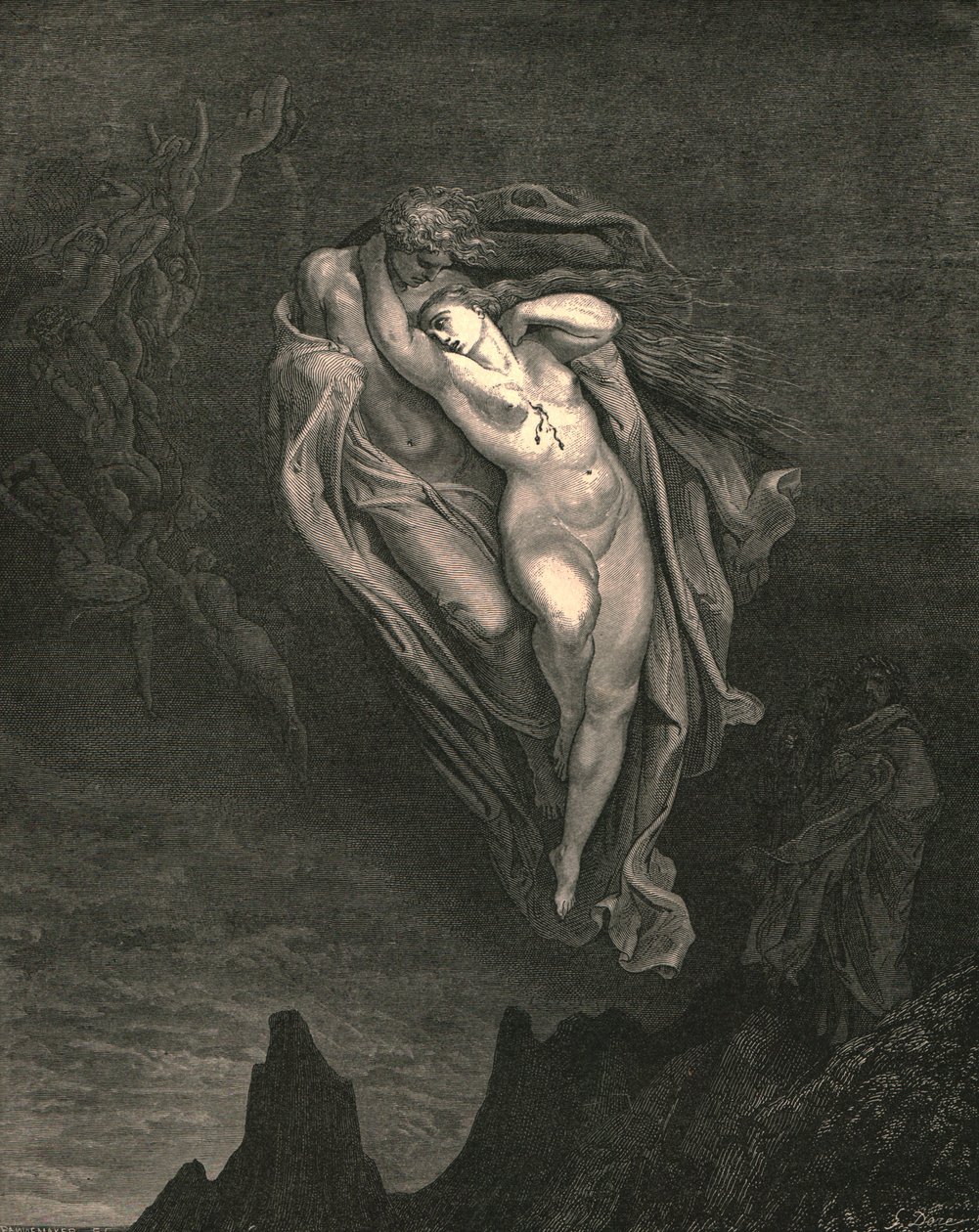 Bard ! szívesen megszólítanám a kettőt együtt jön, c1890. alkotó: Gustave Dore