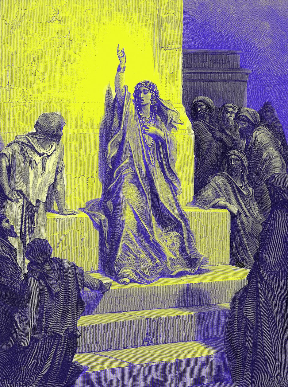 Deborah diadaléneke – Biblia alkotó: Gustave Dore