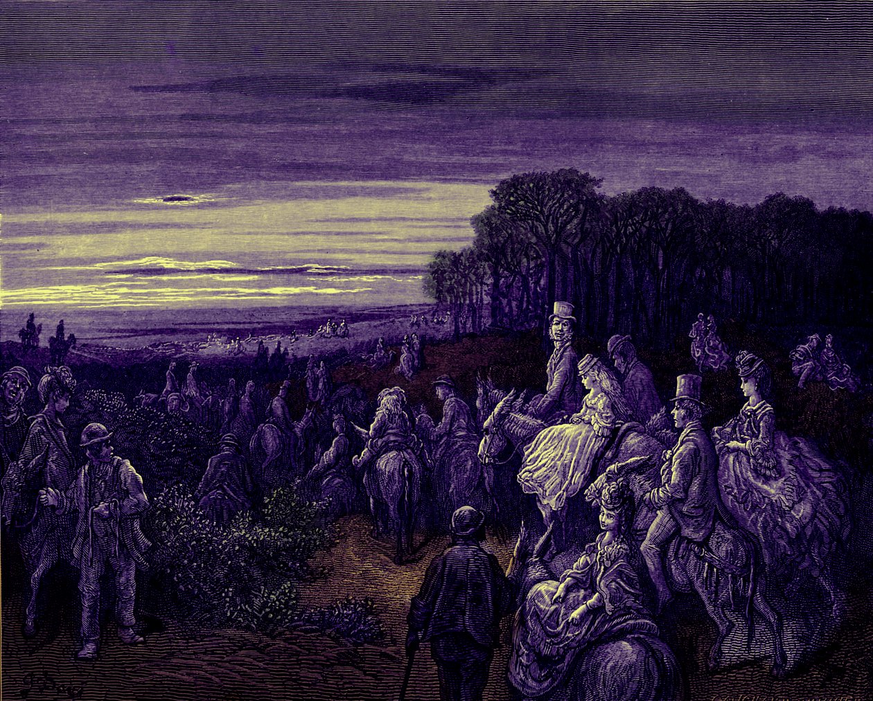 Hampstead Heath, Gustave Doré alkotó: Gustave Dore