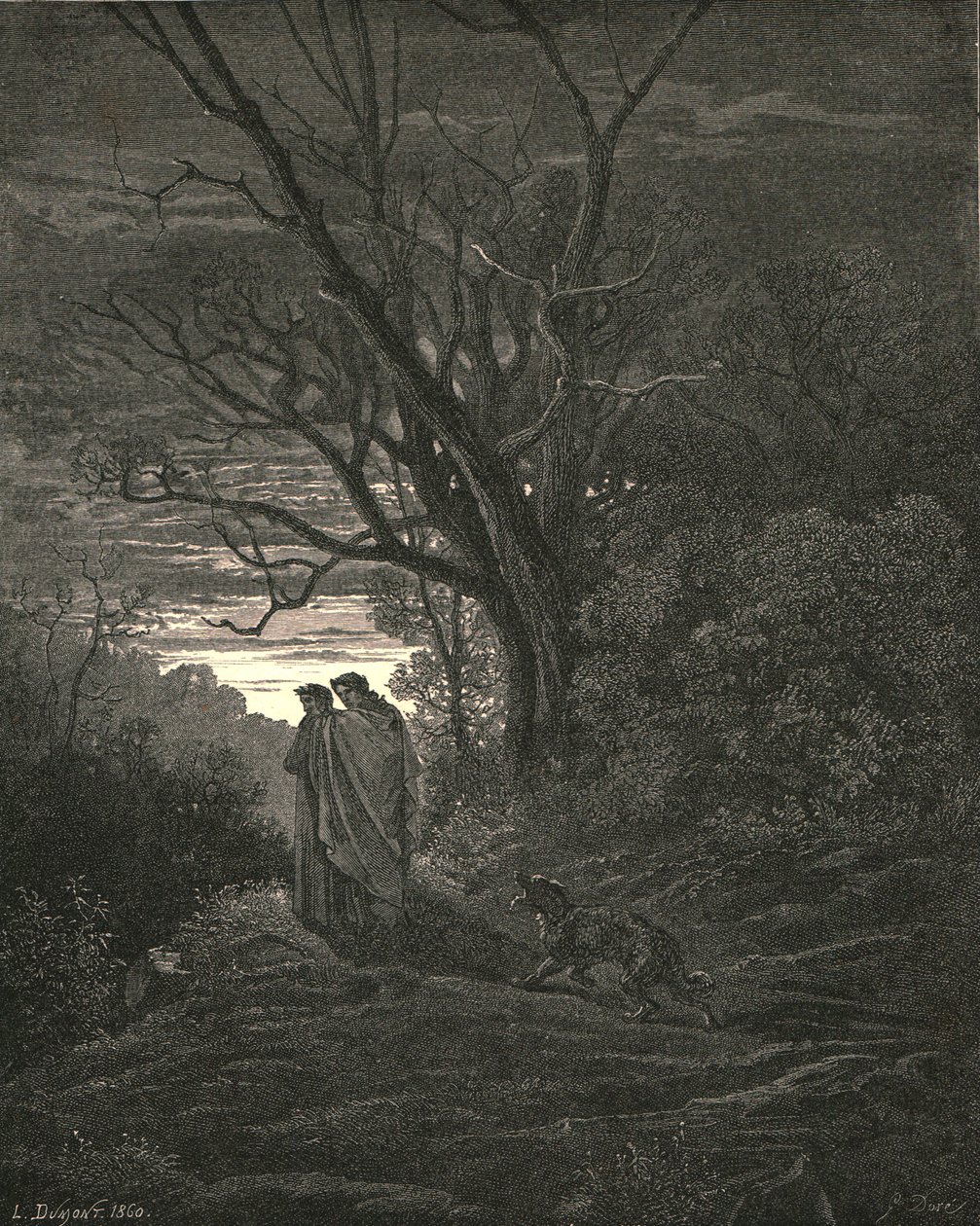 Ő, amint látta, hogy sírok, 1890. alkotó: Gustave Dore