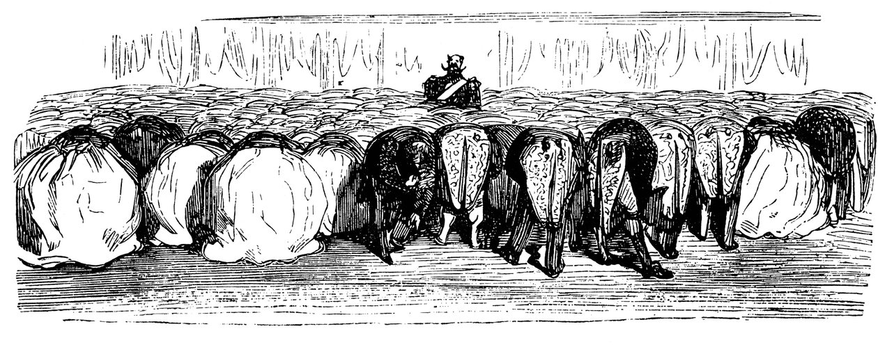 Szent Oroszország története. Nagy bál a Téli Palotában, 1854. alkotó: Gustave Dore