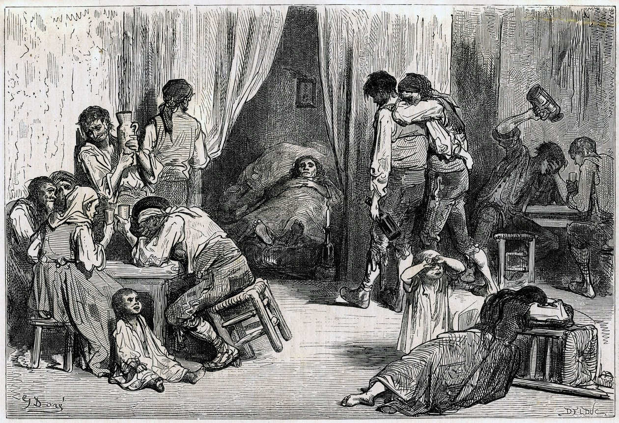 Illusztráció a Charles Davillier által 1866-ban kiadott 