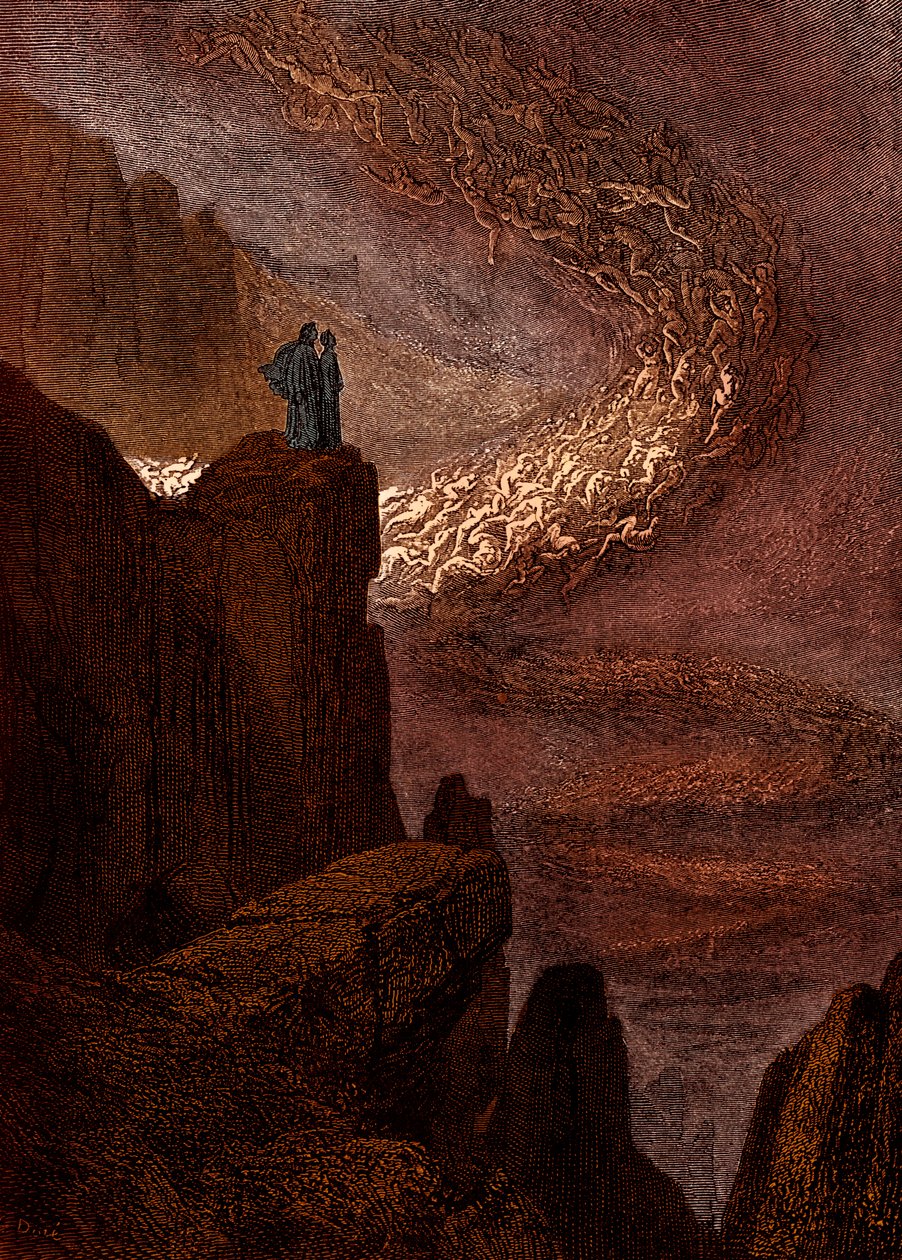 Illusztráció: Dante: Az isteni vígjáték – Pokol (La Divina Commedia, L