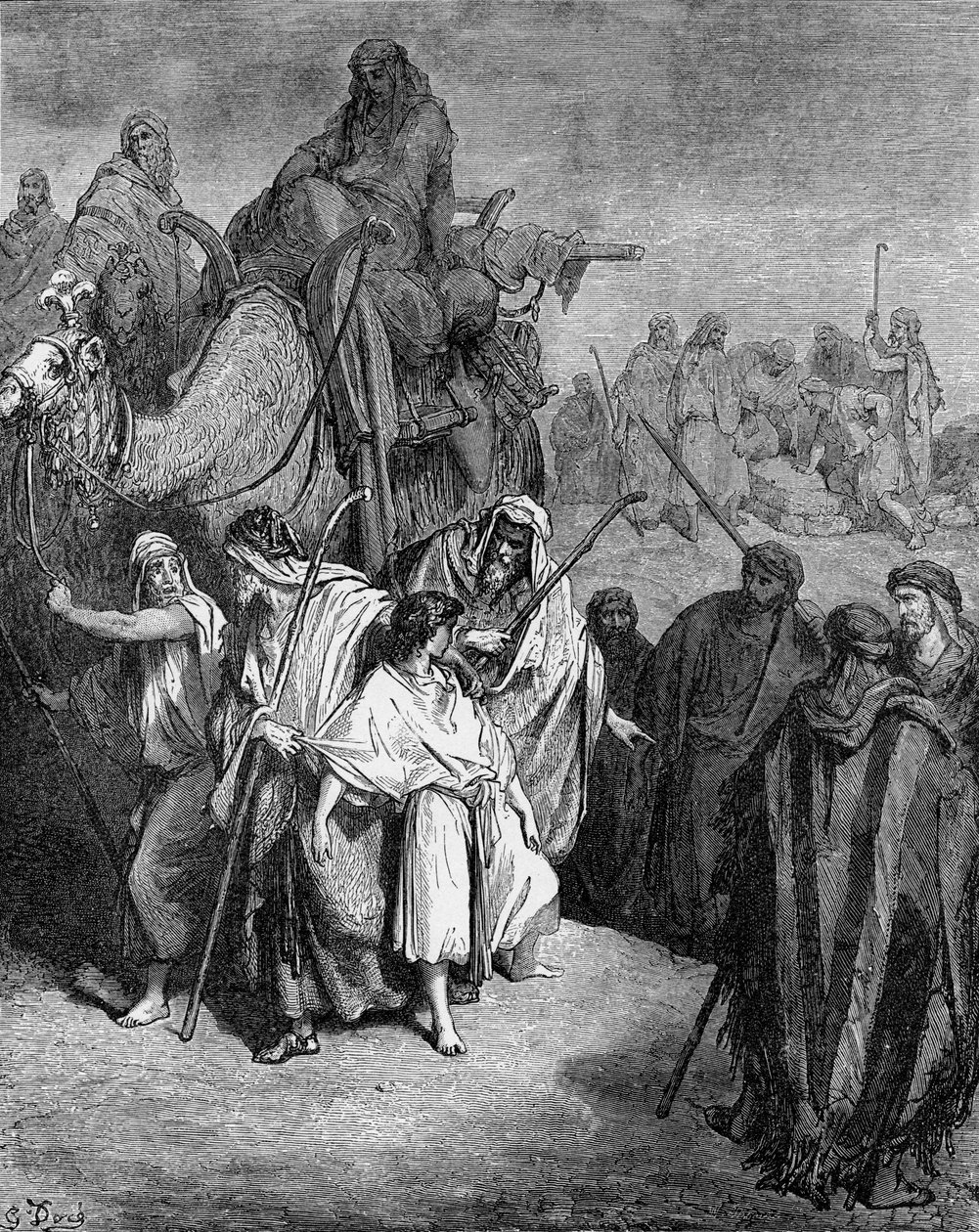 József eladta Egyiptomba alkotó: Gustave Dore