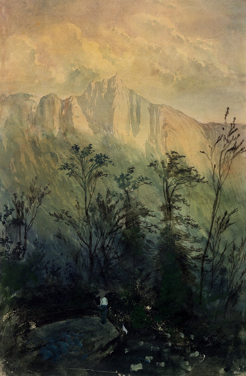 Táj a Vogézekben, 1883 körül alkotó: Gustave Dore