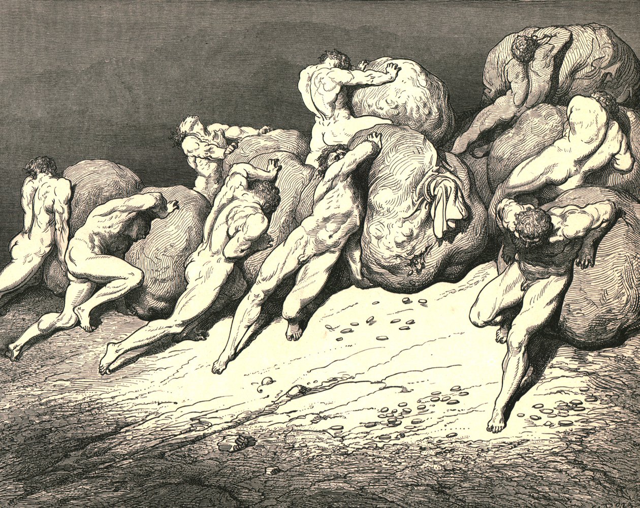 Nem minden arany, ami a Hold alatt van vagy valaha is volt, 1890. alkotó: Gustave Dore