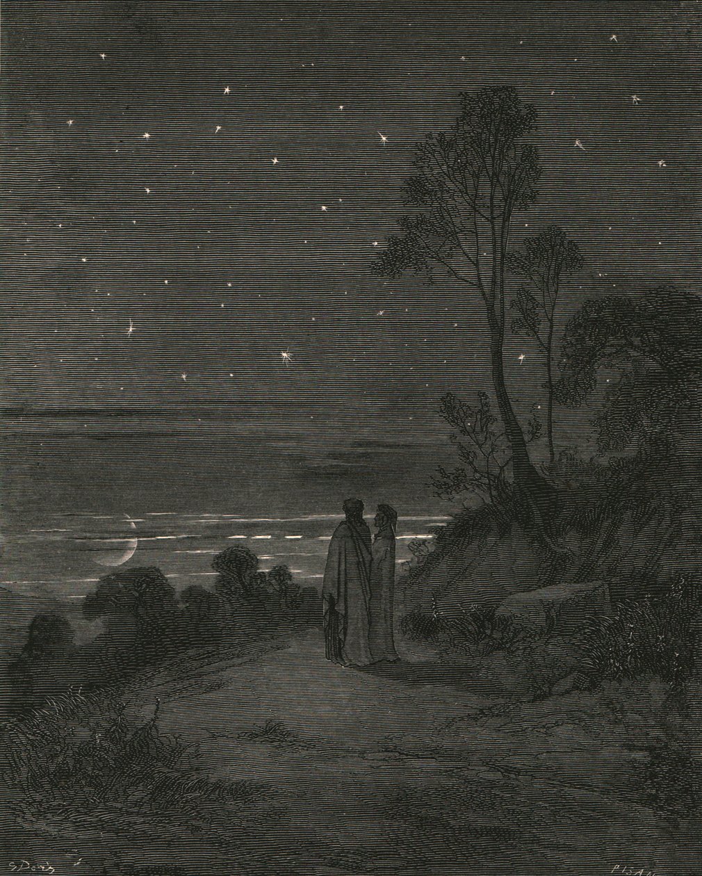 Most volt az indulás napja, 1890 körül. alkotó: Gustave Dore