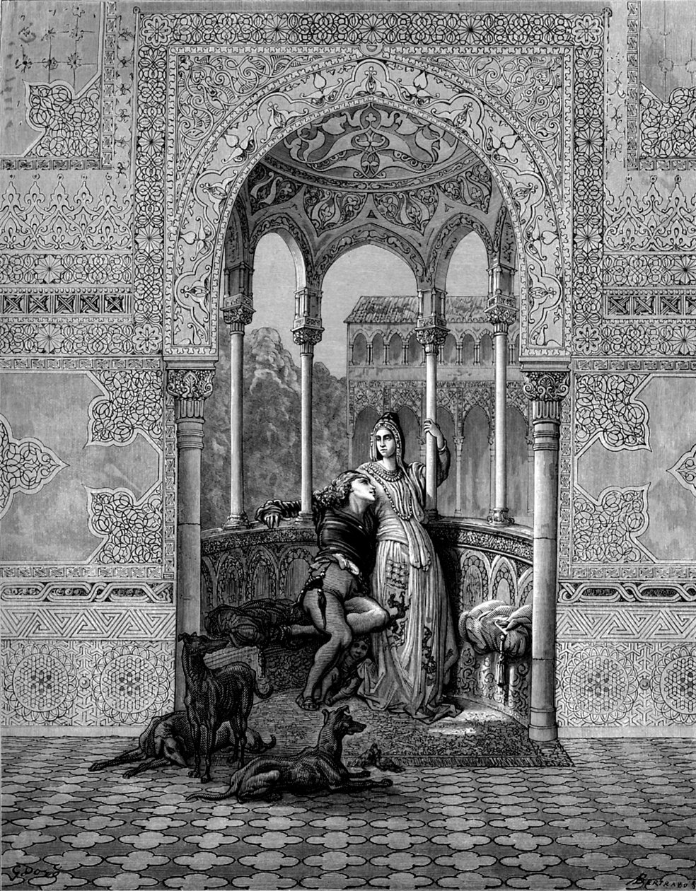 Orlando Furioso, Ludovico Ariosto alkotó: Gustave Dore