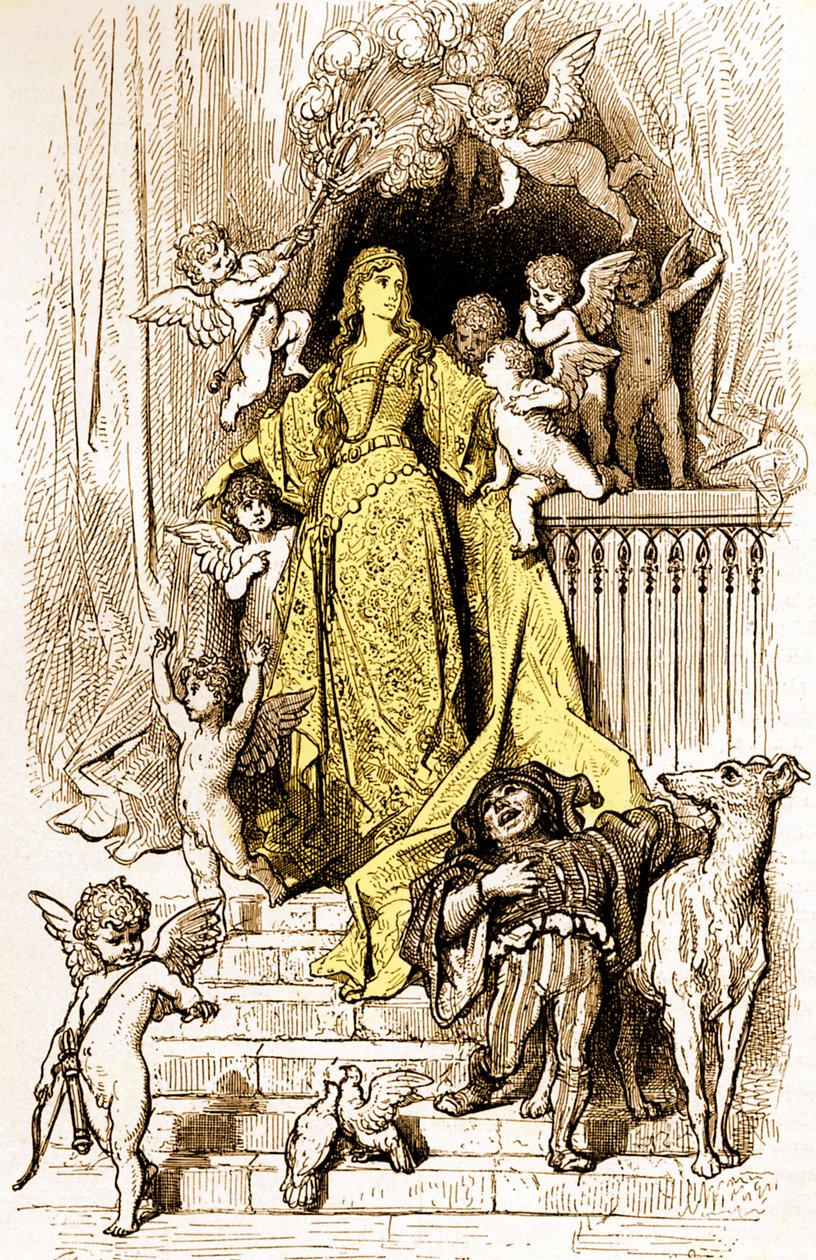 Orlando Furioso, Ludovico Ariosto alkotó: Gustave Dore