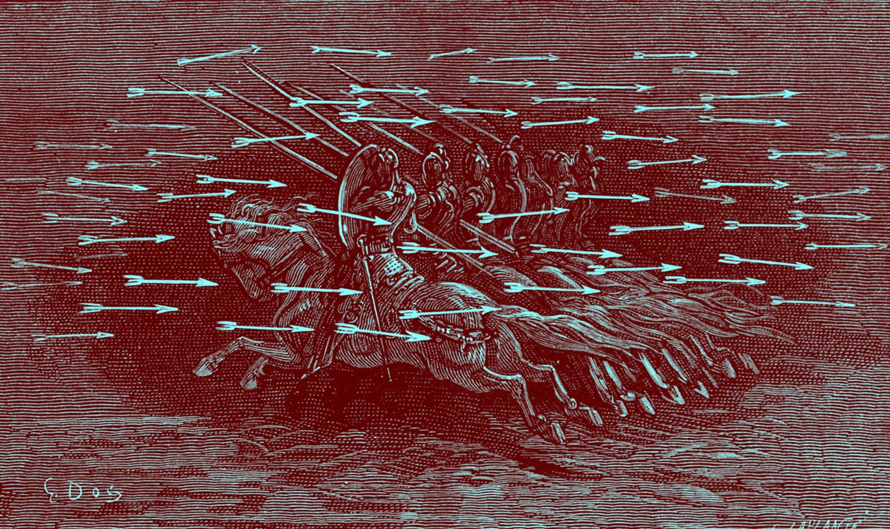 "Orlando Furioso", Ludovico Ariosto alkotó: Gustave Dore