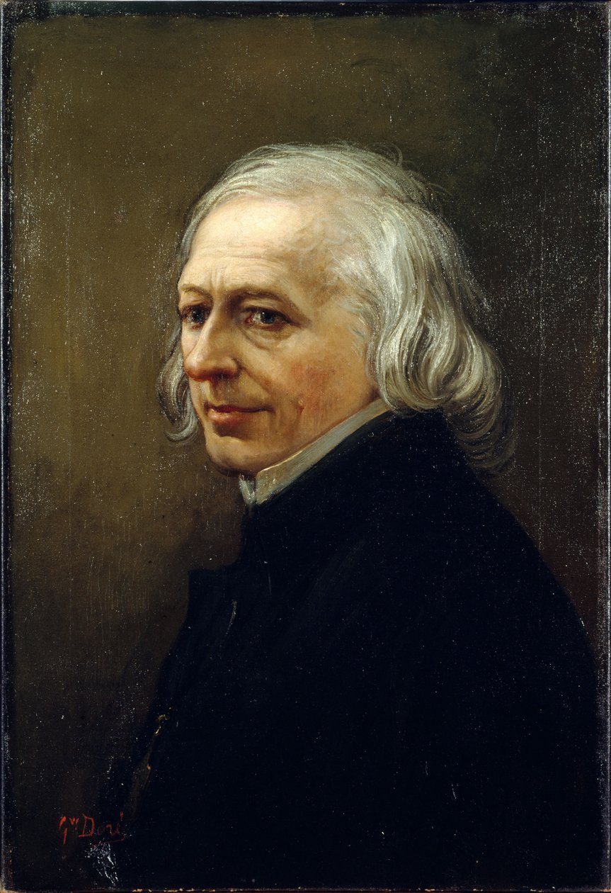 Charles Philipon portréja 1800-1862, 1860 körül. alkotó: Gustave Dore
