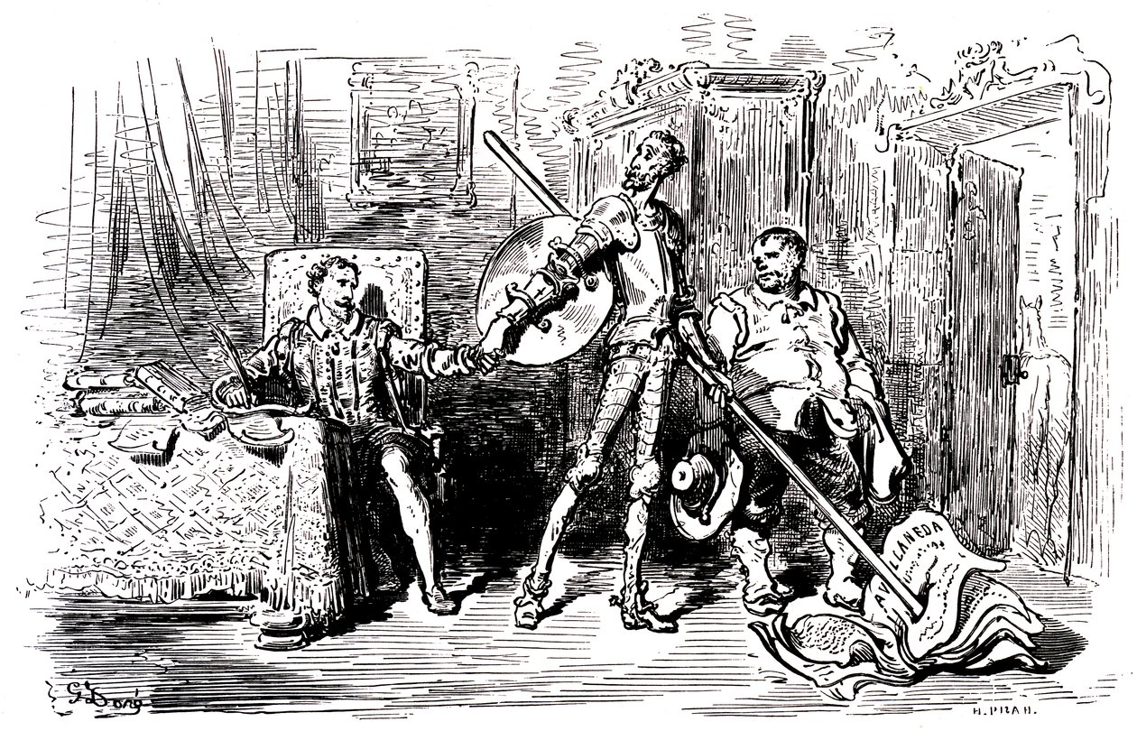 Prológus a Don Quijote kalandjaihoz alkotó: Gustave Dore