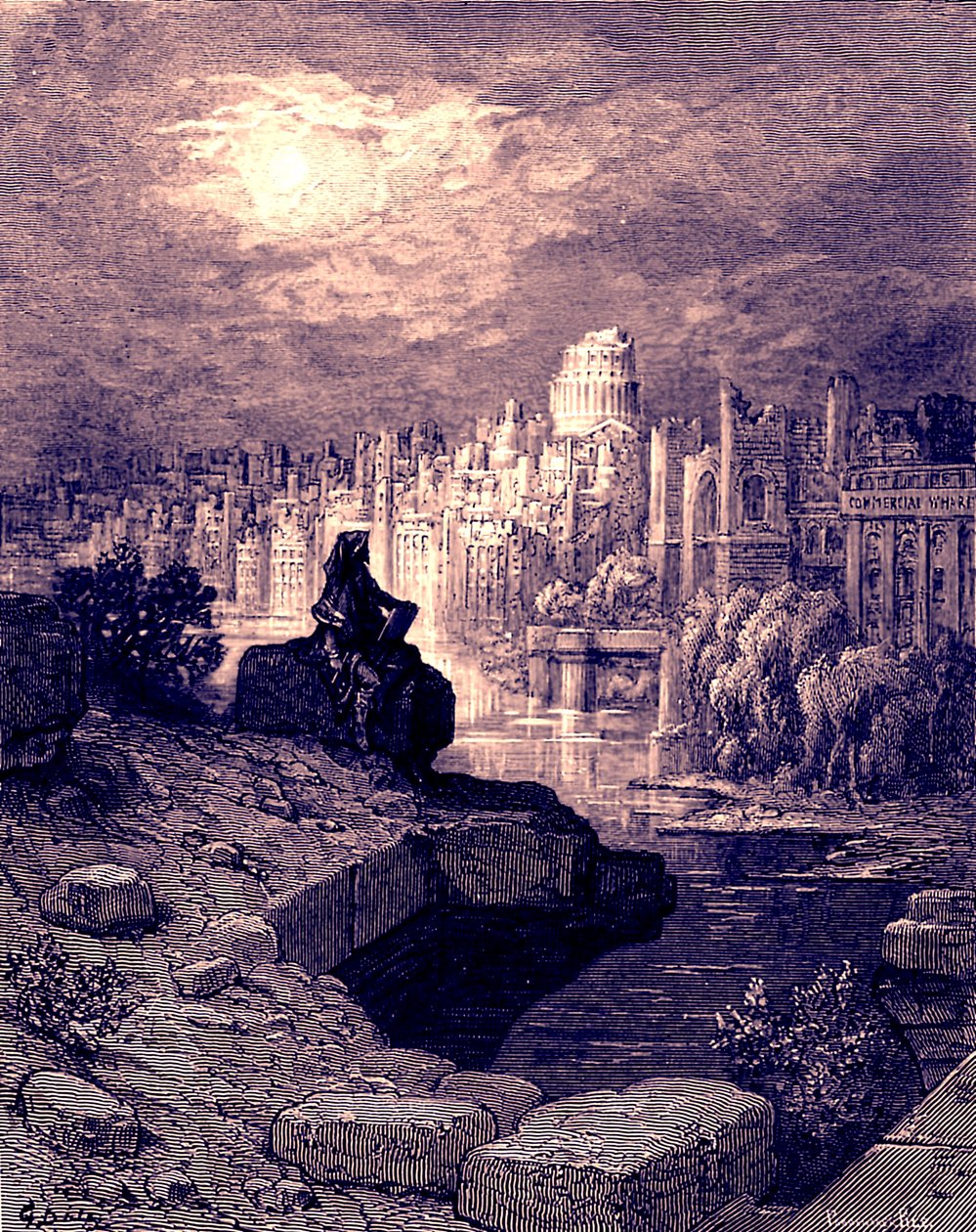 Menedék – Belépési jelentkezés – Gustave Doré alkotó: Gustave Dore