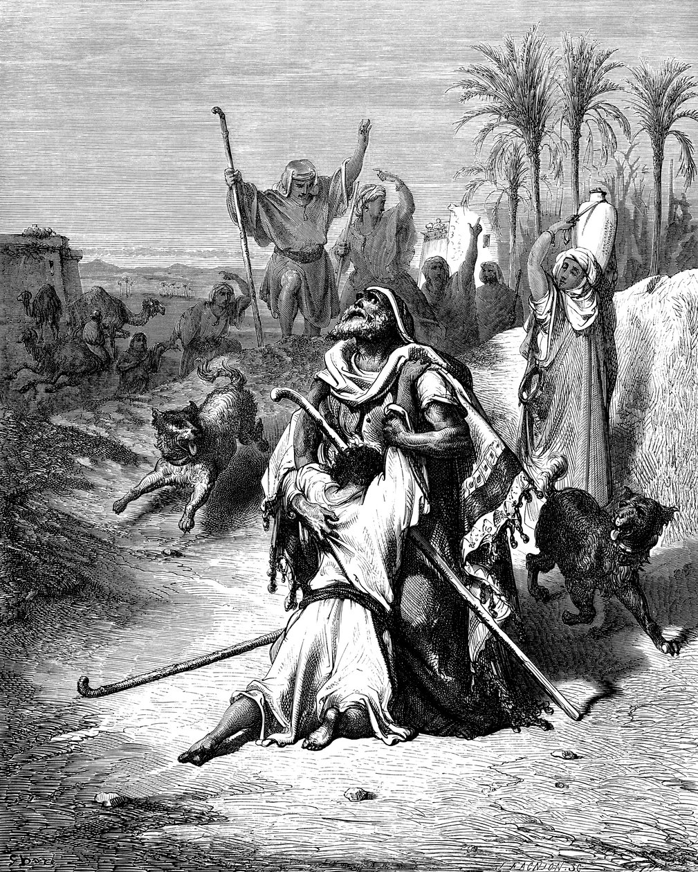 A tékozló fiú visszatérése, 1865-1866 alkotó: Gustave Dore