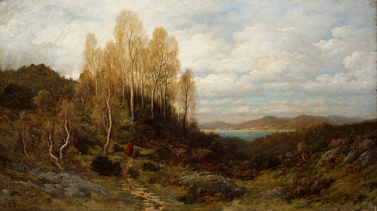 Skót táj alkotó: Gustave Dore