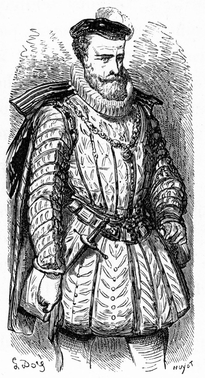 Sully (Maximilian of Bethune, Baron de Rosny, Sully hercege) alkotó: Gustave Dore