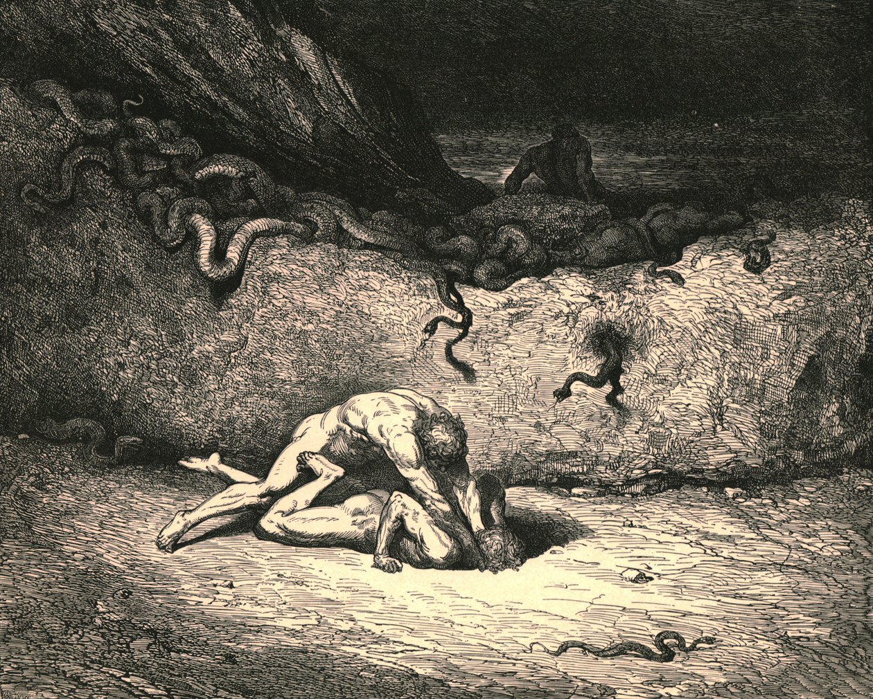 Az a légkör Schicchi, a véletlenszerű huncutságok hangulatában továbbra is dacára, c1890. alkotó: Gustave Dore