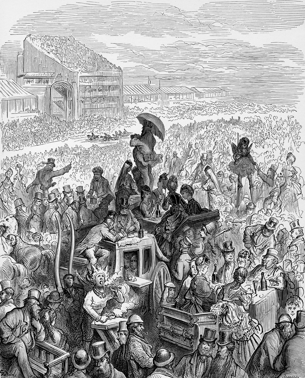 The Derby - At Lunch, Gustave Doré alkotó: Gustave Dore