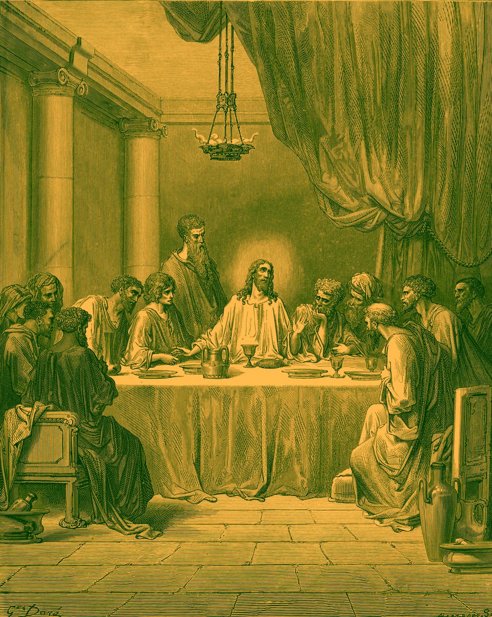 Az utolsó vacsora – Biblia alkotó: Gustave Dore