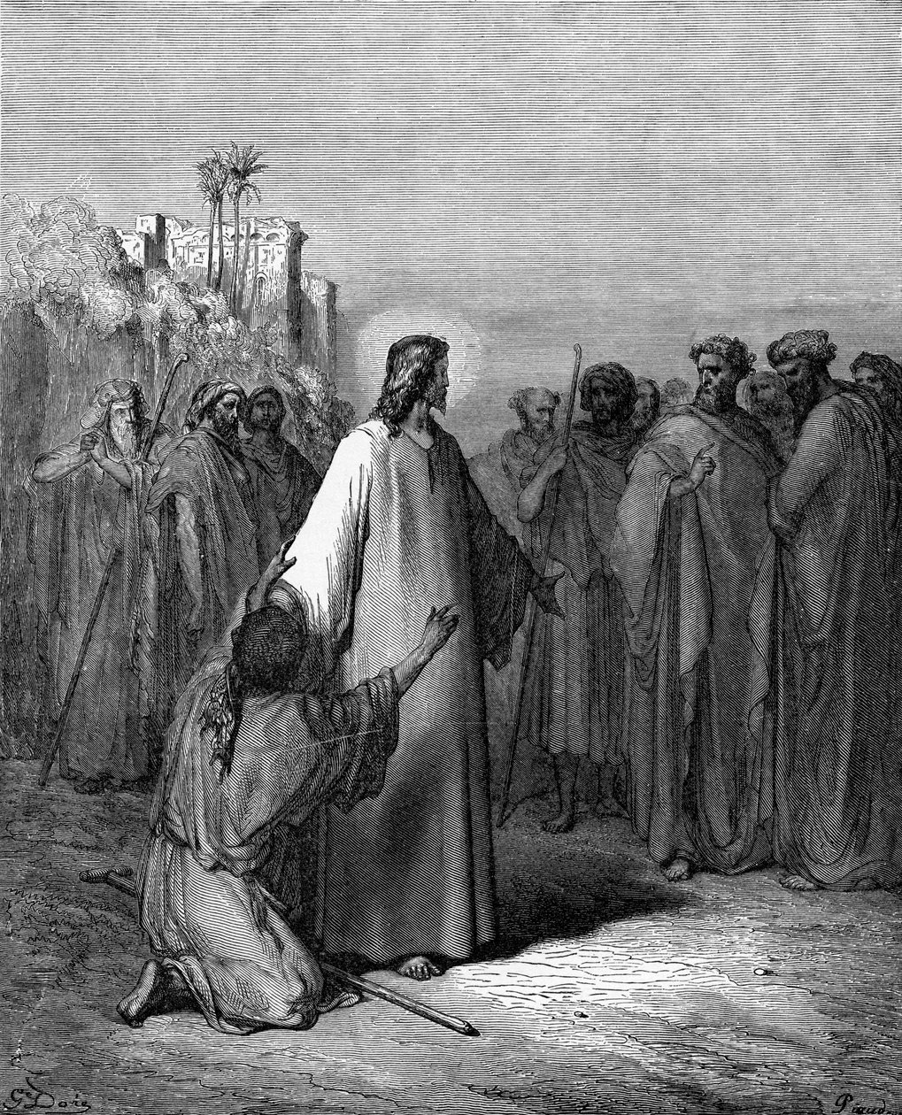 A démontól megszállott ember alkotó: Gustave Dore