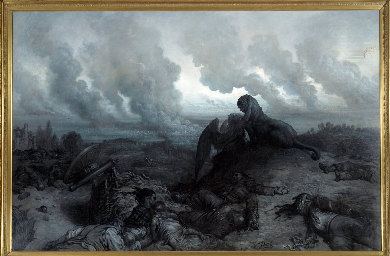 A rejtély. Gustave Dore festménye (1832-1883) alkotó: Gustave Dore