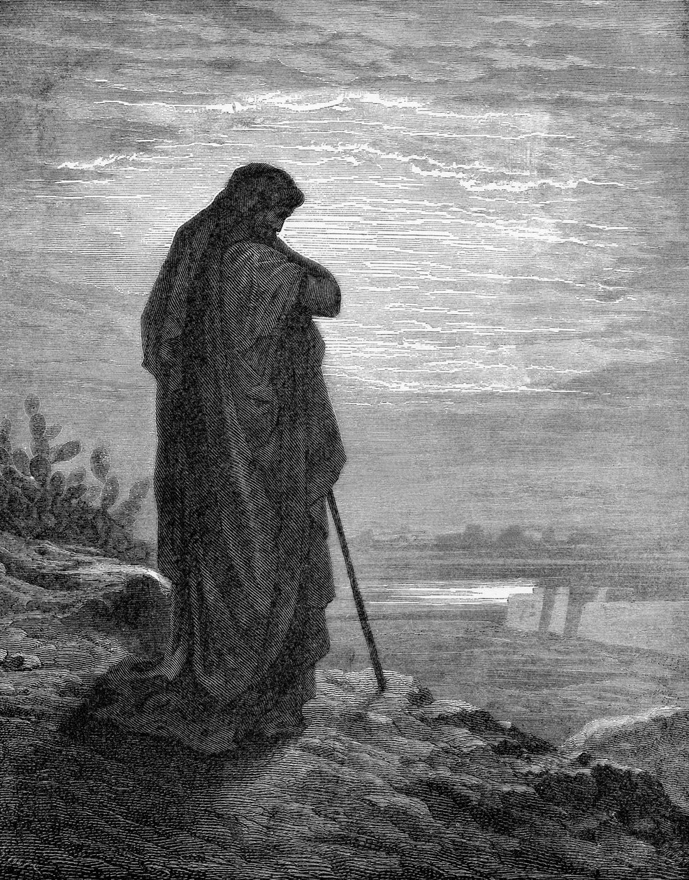 Ámos próféta alkotó: Gustave Dore