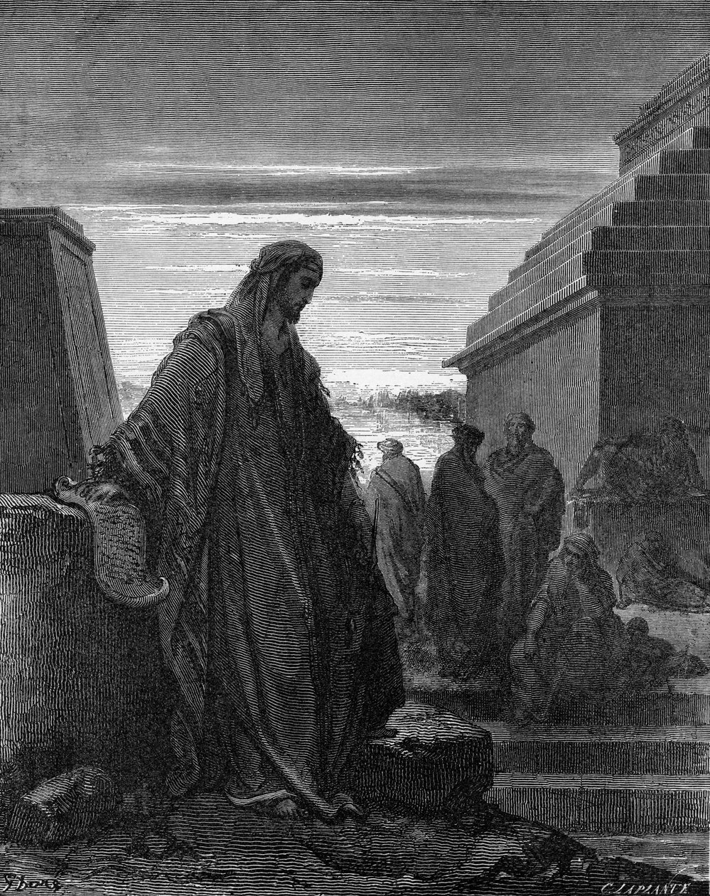 Dániel próféta alkotó: Gustave Dore