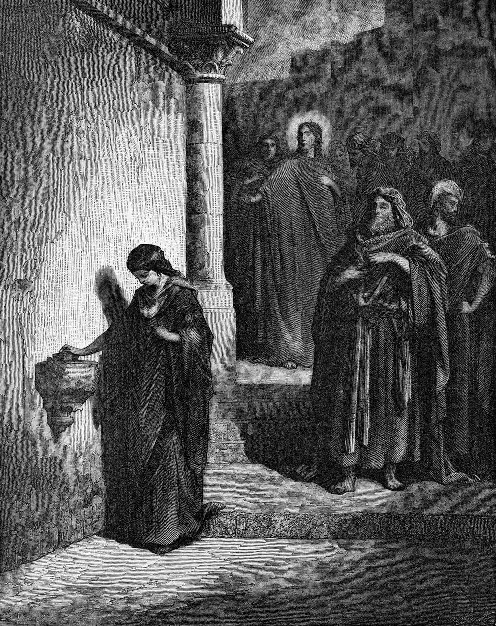 Az özvegy atka alkotó: Gustave Dore