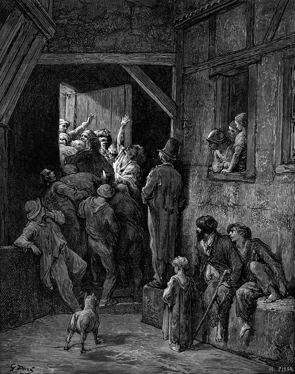 Fordítsd ki, Ratcliff Gustave Dorétól alkotó: Gustave Dore