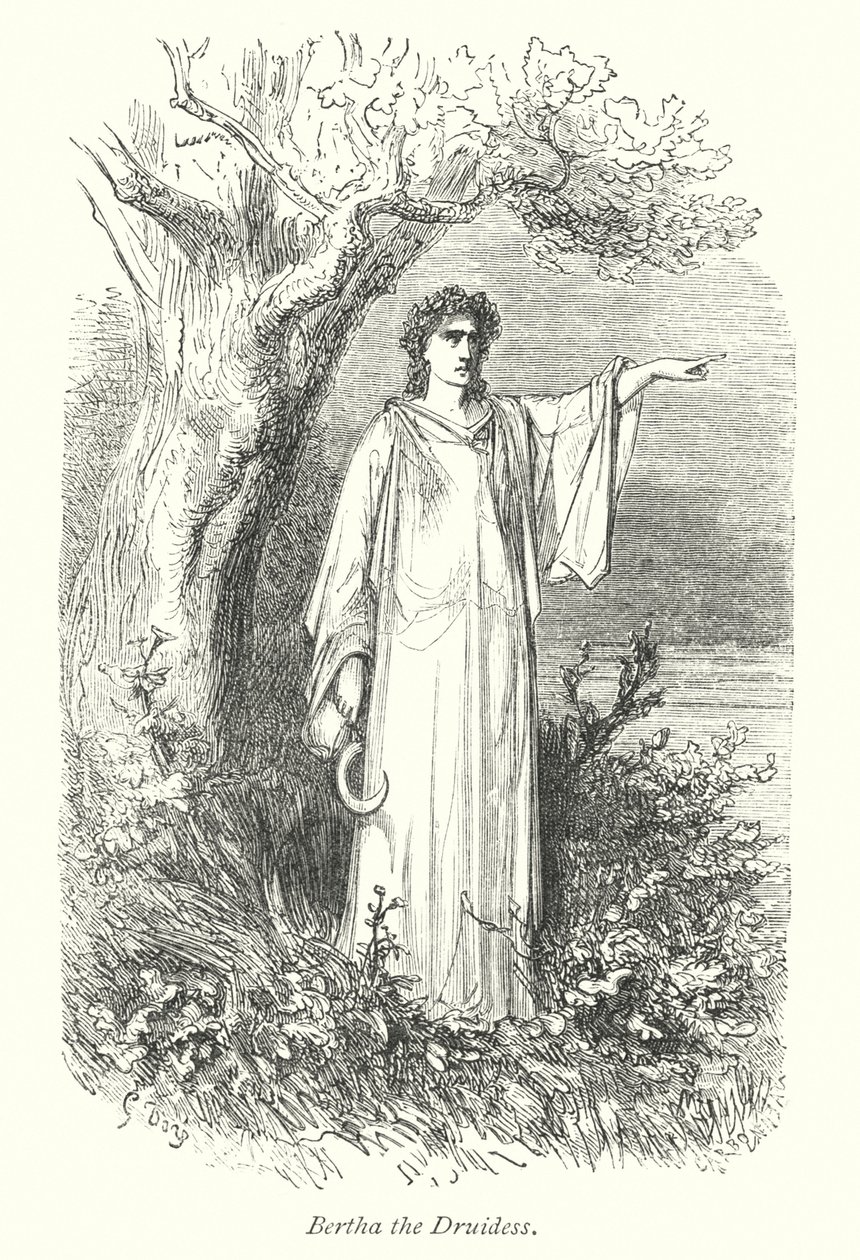 Windsor Forest (metszet) alkotó: Gustave Dore