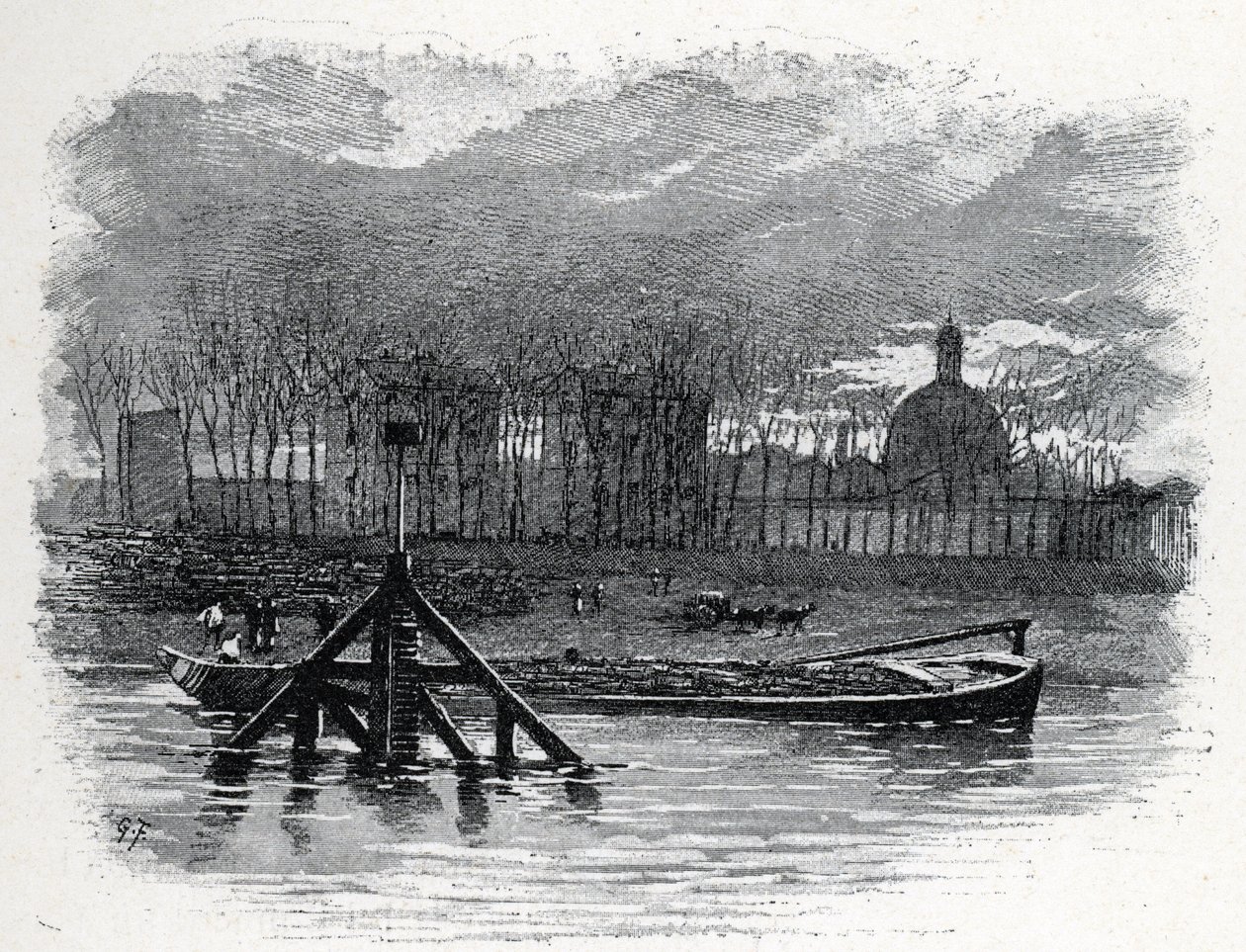 Kilátás a quai d