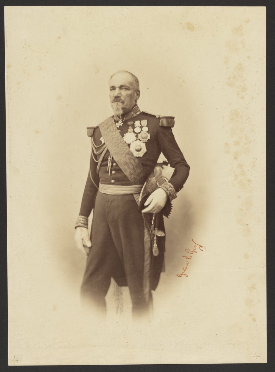 Camou tábornok alkotó: Gustave Le Gray