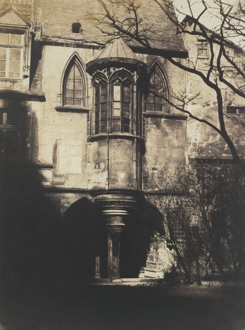Hotel de Cluny, Párizs, kb. 1851. alkotó: Gustave Le Gray